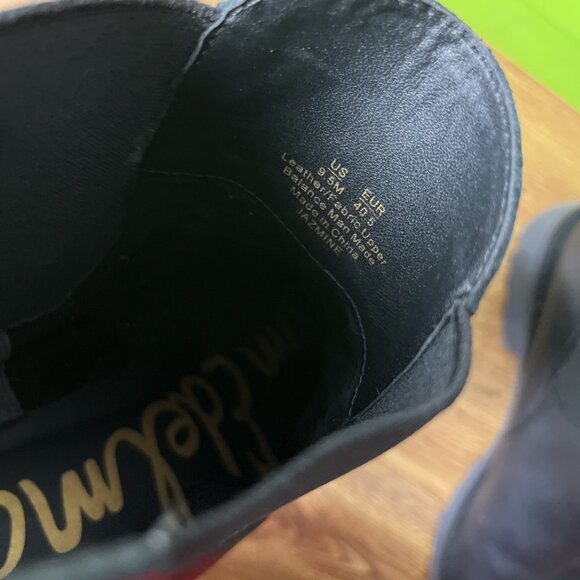 Sam Edelman Women’s Jazmine Chelsea Boot Black Leather Size 9.5M - Picture 11 of 11